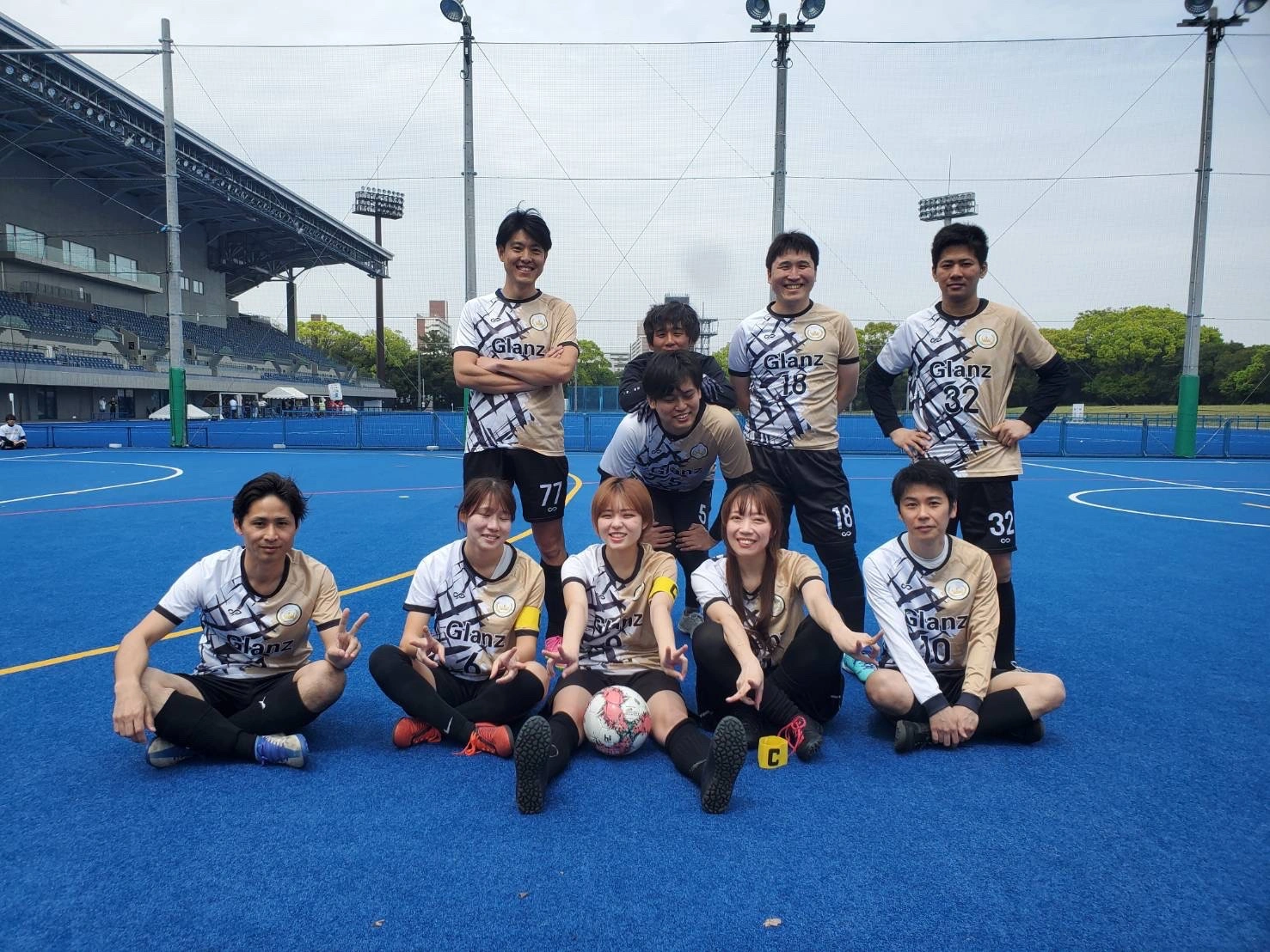 MIX大会のプレー写真