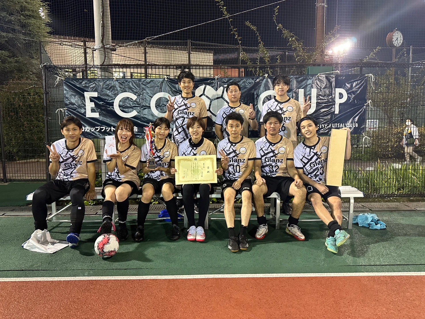 リーグ戦でのプレーシーン